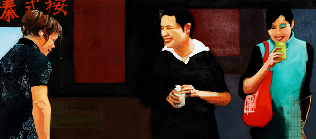 China Mood | Oil on canvas | ©Anna Muzi 