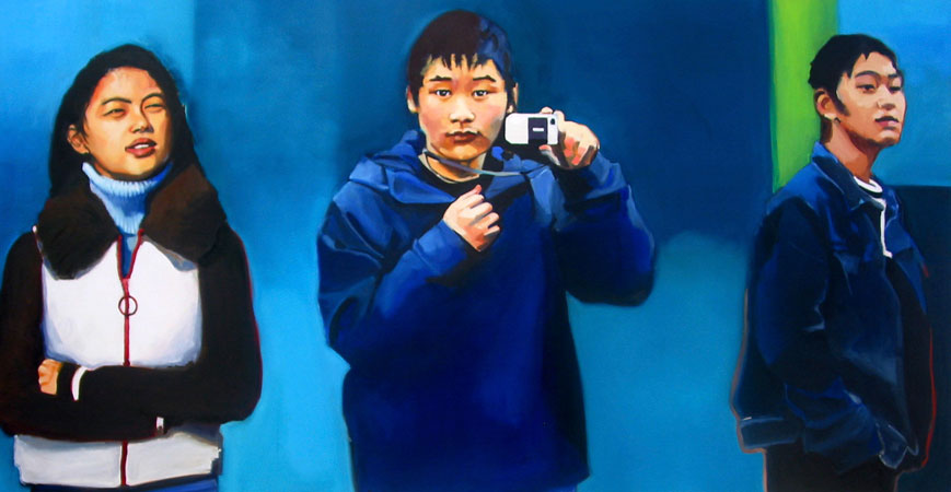 China Mood | Oil on canvas | ©Anna Muzi 