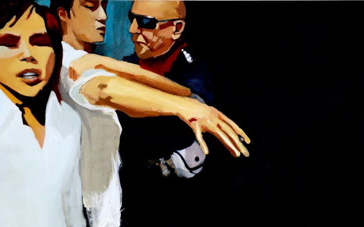 China Mood | Oil on canvas | ©Anna Muzi 