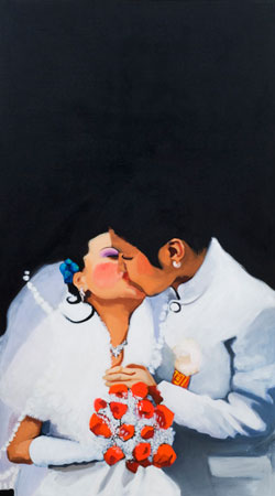 China Mood | Oil on canvas | ©Anna Muzi 