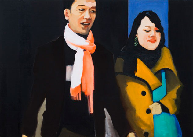 China Mood | Oil on canvas | ©Anna Muzi 