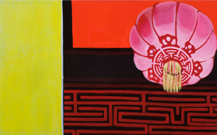 China Mood | Oil on canvas | ©Anna Muzi 