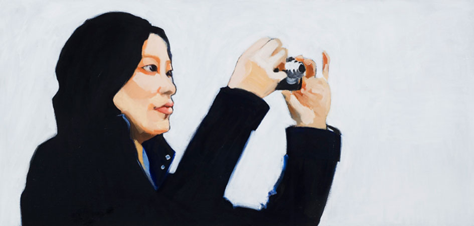 China Mood | Oil on canvas | ©Anna Muzi 