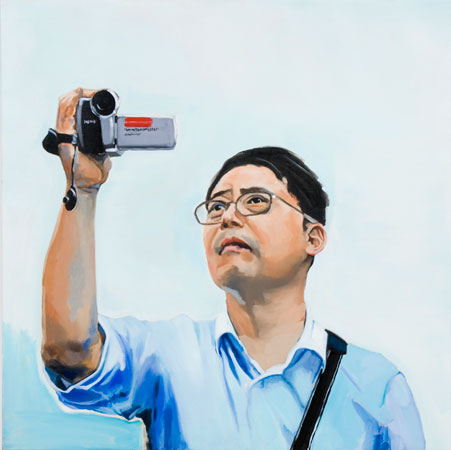 China Mood | Oil on canvas | ©Anna Muzi 