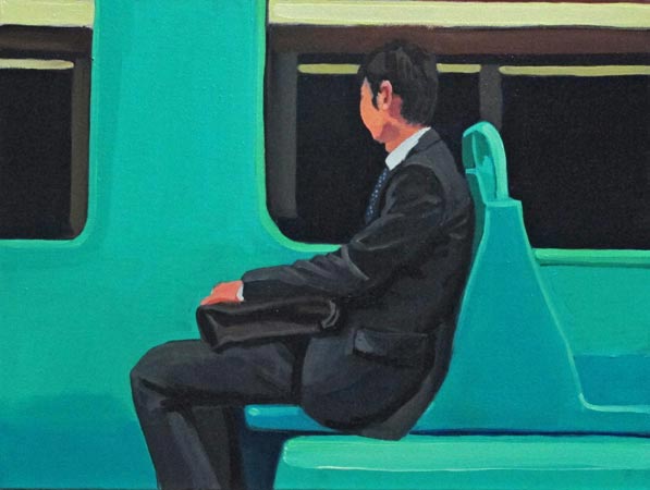 China Mood | Oil on canvas | ©Anna Muzi 
