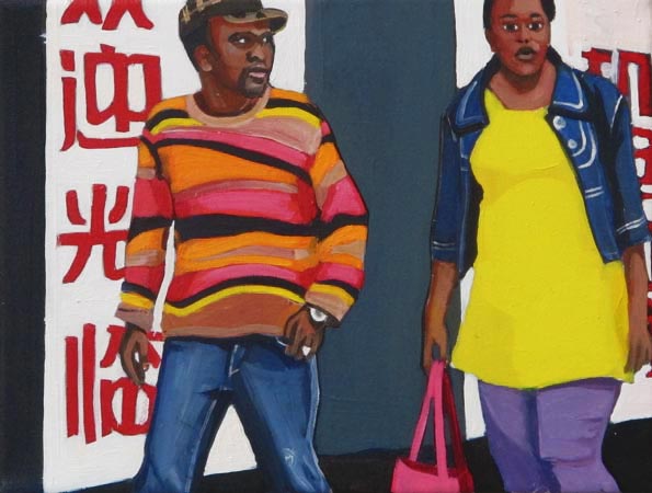 China Mood | Oil on canvas | ©Anna Muzi 