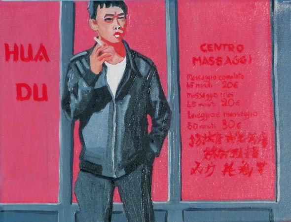 China Mood | Oil on canvas | ©Anna Muzi 
