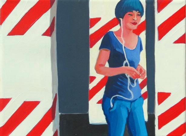 China Mood | Oil on canvas | ©Anna Muzi 