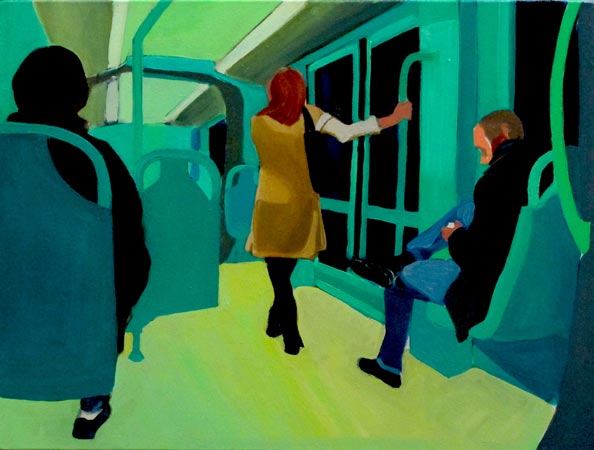 China Mood | Oil on canvas | ©Anna Muzi 