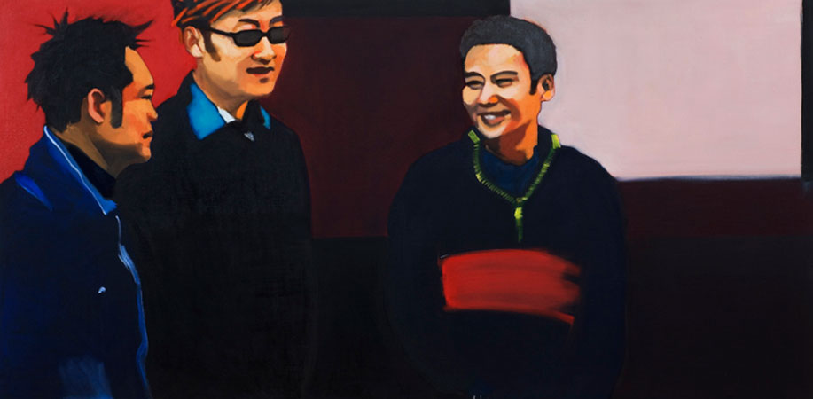 China Mood | Oil on canvas | ©Anna Muzi 