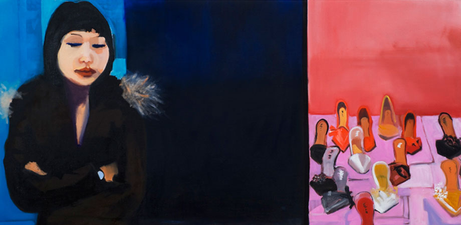 China Mood | Oil on canvas | ©Anna Muzi 