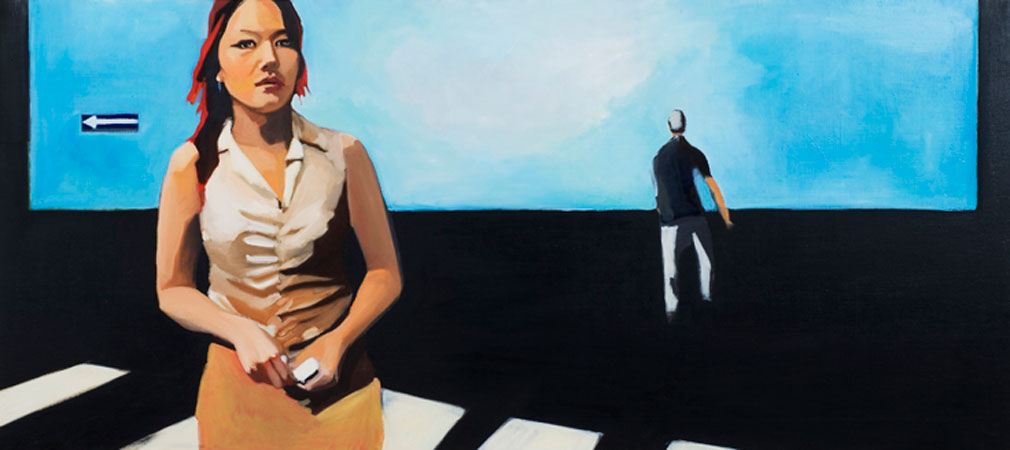 China Mood | Oil on canvas | ©Anna Muzi 
